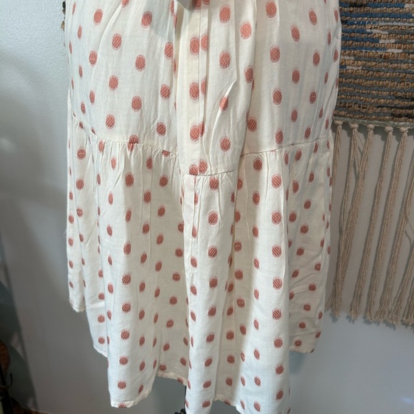 Jessica Simpson Polka Dot Dress with Tie Back - Picture 9 of 11
